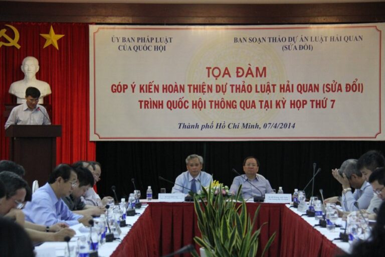 Tọa đàm góp ý cho dự thảo Luật Hải quan (sửa đổi)