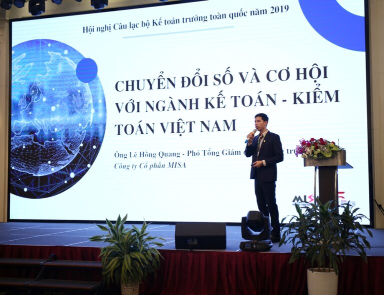 MISA thu hút sự chú ý tại Hội nghị Kế toán trưởng toàn quốc 2019