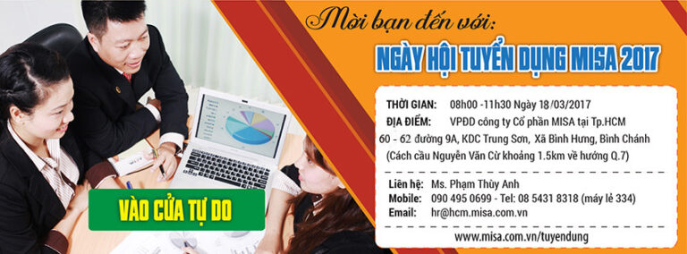 [HCM] Ngày hội tuyển dụng MISA 2017 – 18/03/2017