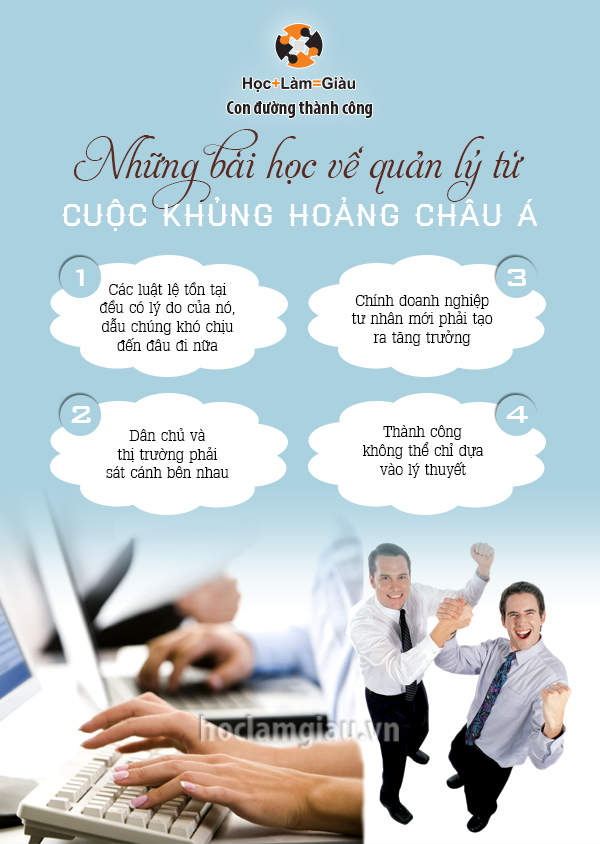 Những bài học về quản lý từ cuộc khủng hoảng châu Á