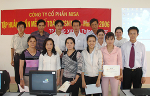 MISA Hồ Chí Minh đồng loạt tổ chức các khóa tập huấn MISA Mimosa 2006 trên khắp các tỉnh thành phía Nam