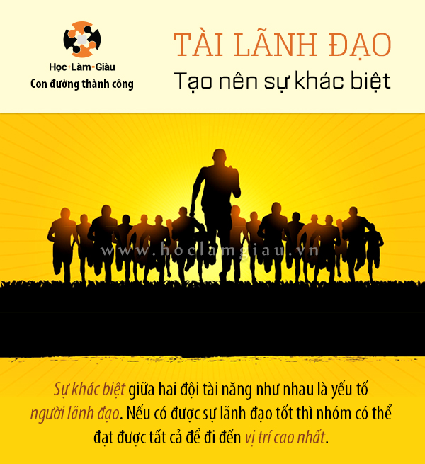 Tài lãnh đạo tạo nên sự khác biệt