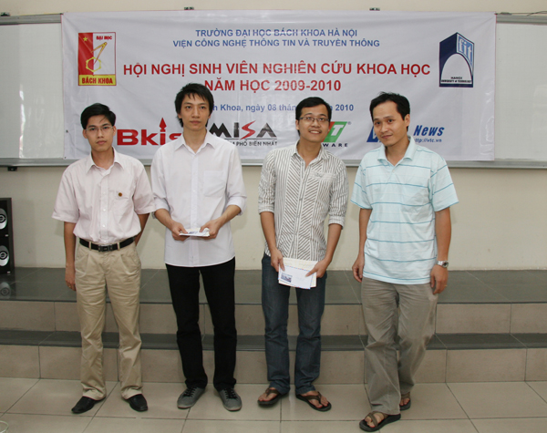 MISA tài trợ “Hội nghị Sinh viên Nghiên cứu Khoa học năm học 2009-2010”