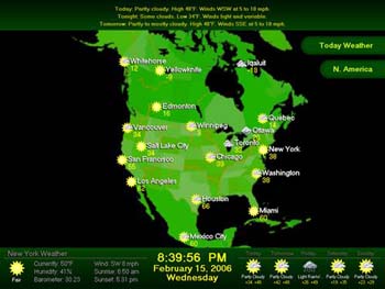 Weather_Report_Screensaver – Trình bảo vệ màn hình dự báo thời tiết