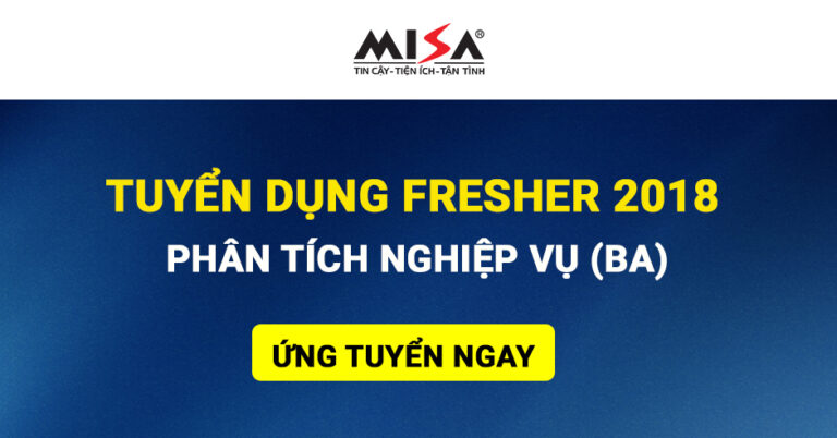 [Hà Nội] Tuyển dụng Thực tập sinh Phân tích nghiệp vụ (BA)