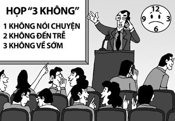 Càng họp nhiều càng… ngu!