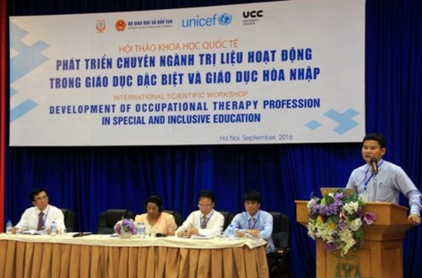 Khai mạc hội thảo quốc tế về giáo dục hòa nhập