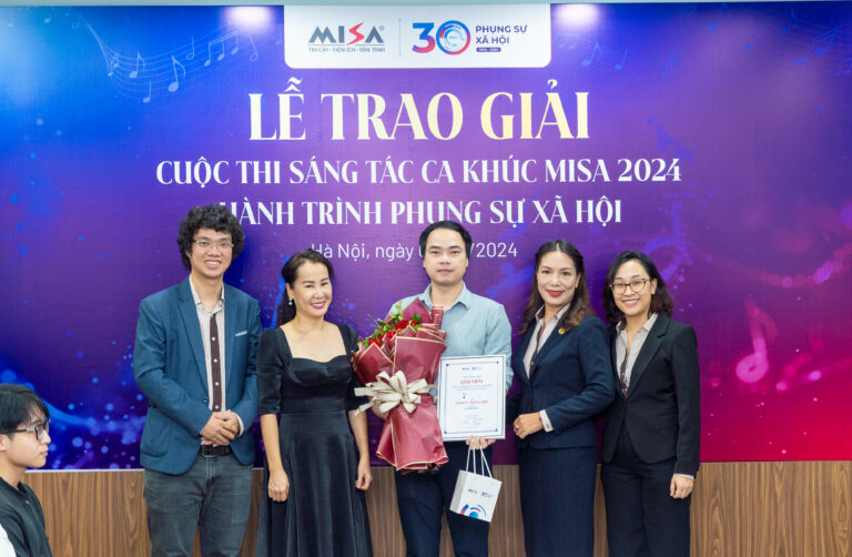 MISA chính thức tổ chức Lễ trao giải “Cuộc thi sáng tác Ca khúc MISA 2024 – Hành trình phụng sự xã hội”