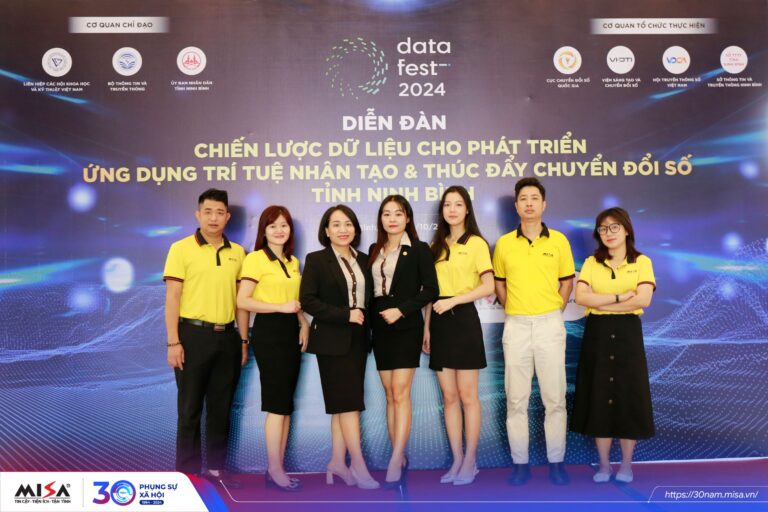 Chia sẻ về ứng dụng AI giúp doanh nghiệp nâng cao năng suất của MISA nổi bật tại Ngày hội Dữ liệu Việt Nam 2024